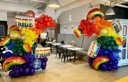 Curved Balloon Column