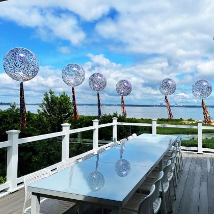 Free Floating Confetti Waterfall