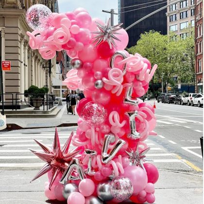 Balloon Column With Name