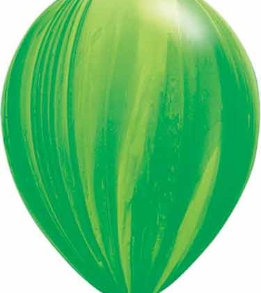 11" Green Agate Balloon
