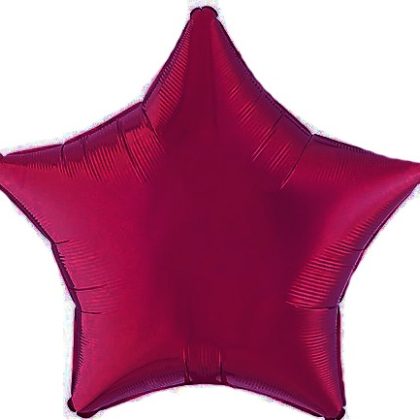 Burgundy 21" Star