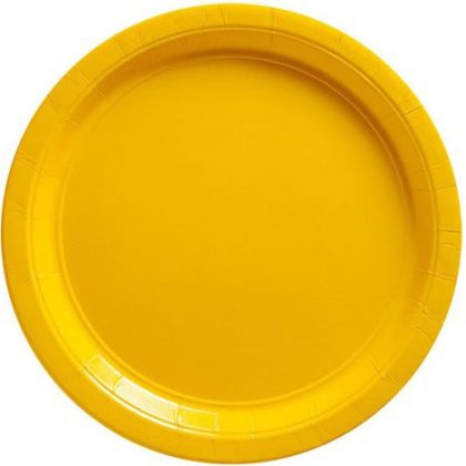 Yellow Dinner Plate