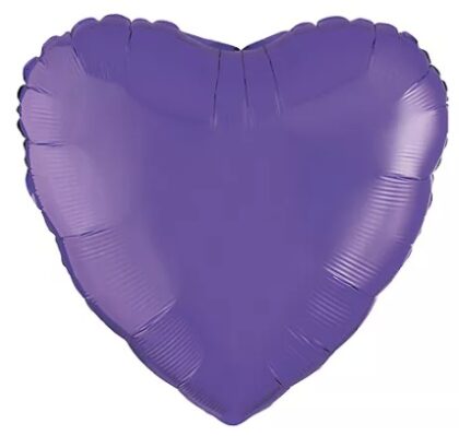 Purple - 18" Heart