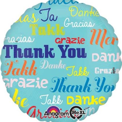 Thank You Gracias Grazie