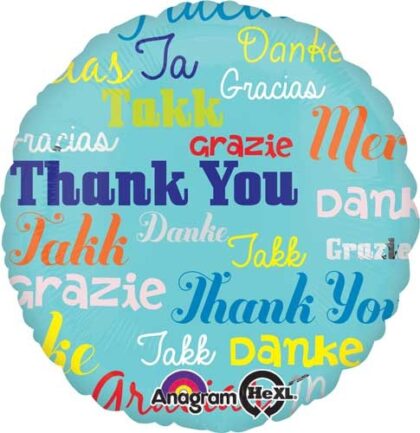 Thank You Gracias Grazie