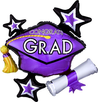 Purple Cap Grad