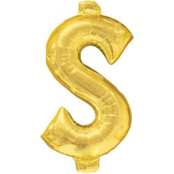 Gold Dollar $ Shape