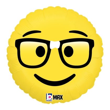 Emoji Nerd Balloon