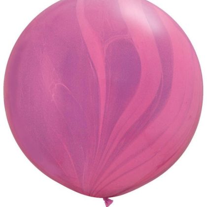 36" Purple Super Agate