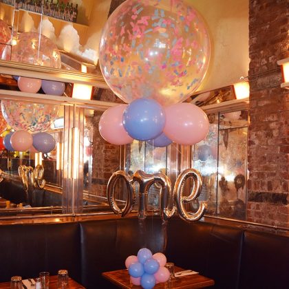 36” Confetti Filled ONE Centerpiece