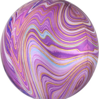 PURPLE MARBLE ORB
