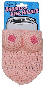 Nana's Boobies Beer Holder