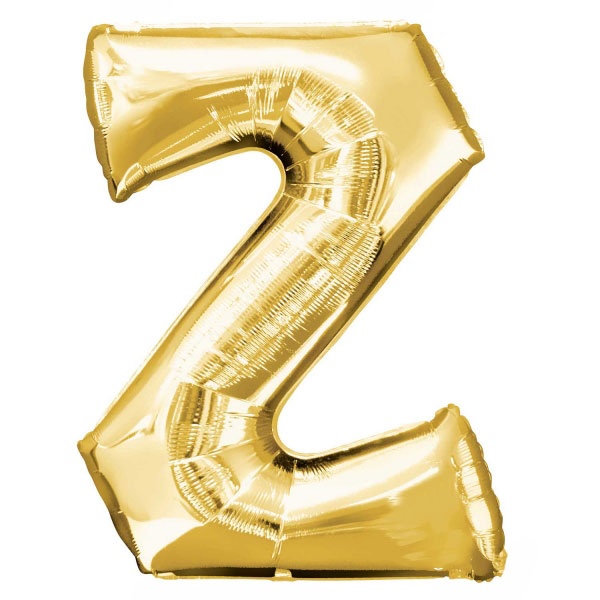 Letter Z - Gold