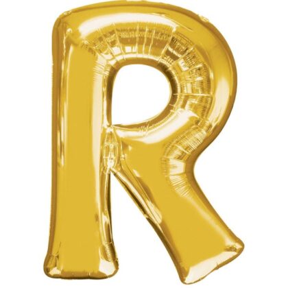 Letter R - Gold