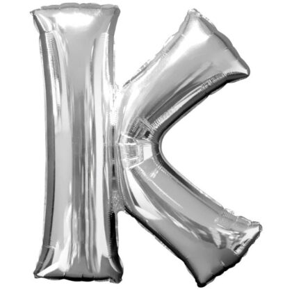 Letter K - Silver