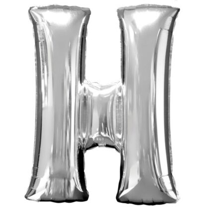 Letter H - Silver