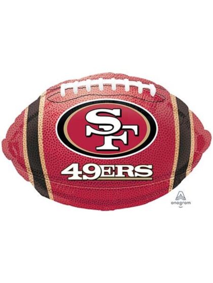 49ERS FOOTBALL BALLOON