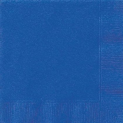 Blue Beverage Napkin