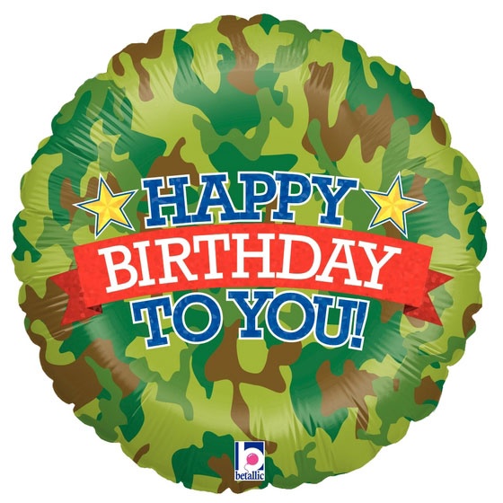 Birthday Camo