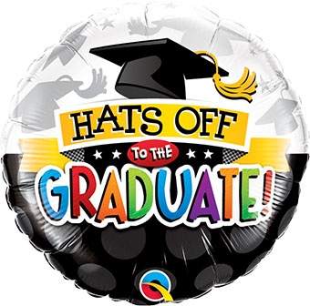 18" Hats Off Graduate