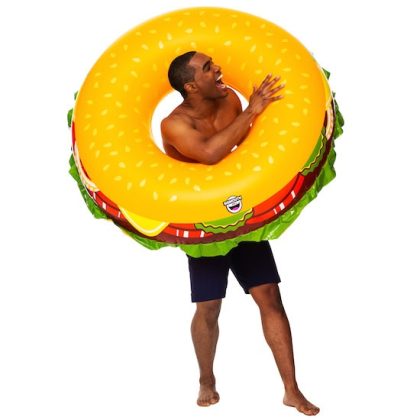 Cheeseburger Pool Float