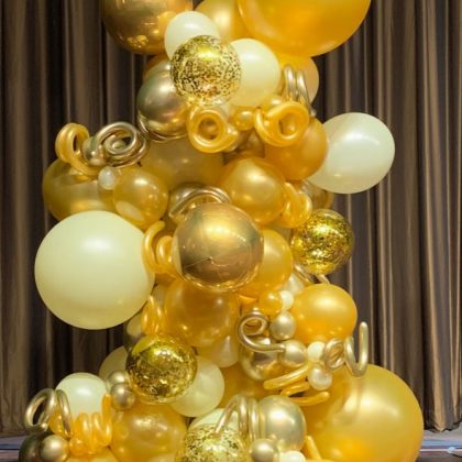 Champagne Balloon Column Cartier Collection