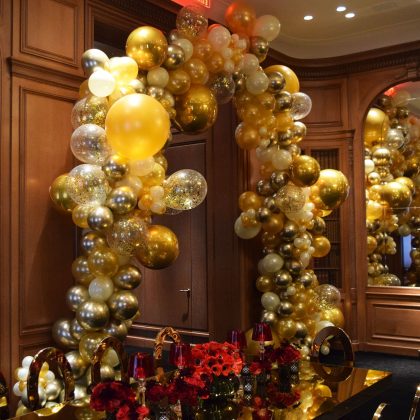 Rothman's Steakhouse Long Island Balloon Archway
