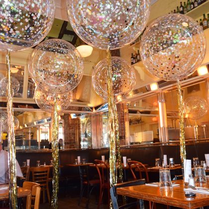 36" Confetti Filled Waterfall