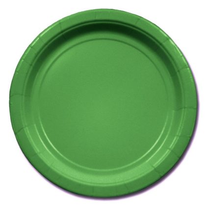 Festive Green Dessert Plate