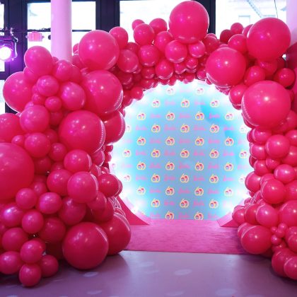 Barbie's Balloon Tunnel Entrance