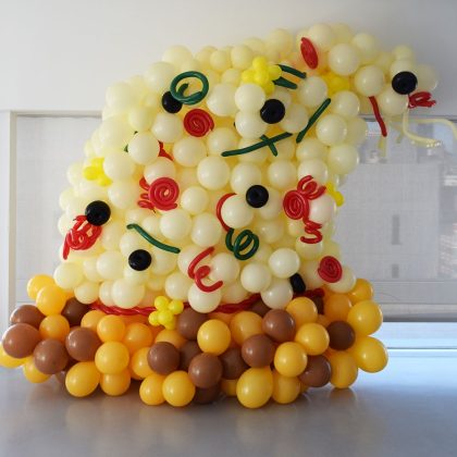 Custom Organic Pizza Sculpture