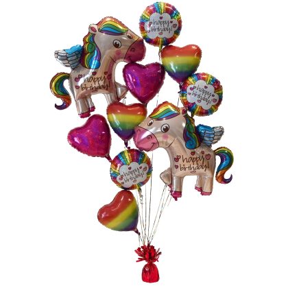 Glitzy Birthday Pony Bouquet
