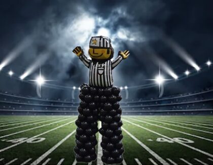 Referee - 5 feet tall