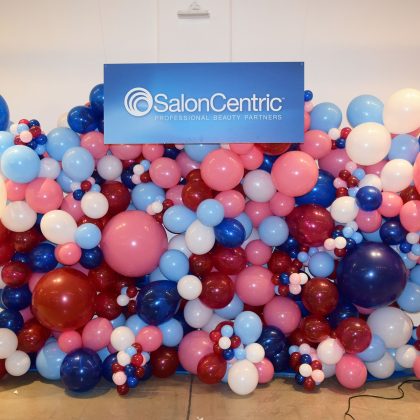 Salon Centric Organic Balloon Wall