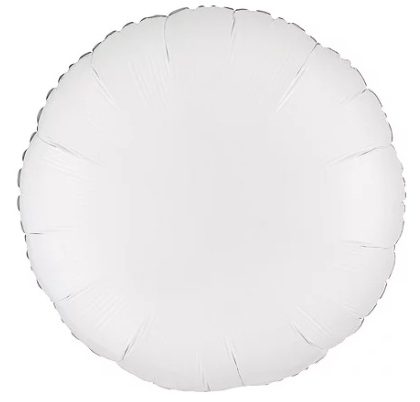 White - 18" round