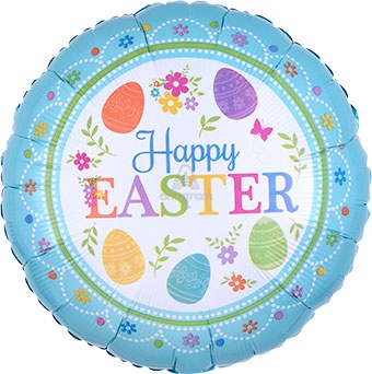 Easter Balloon With Eggs