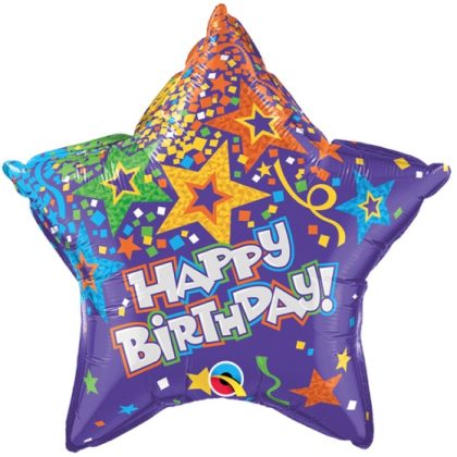 Purple Birthday Star