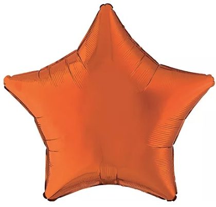 Orange - 21" star