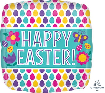 Easter Balloon With Dots