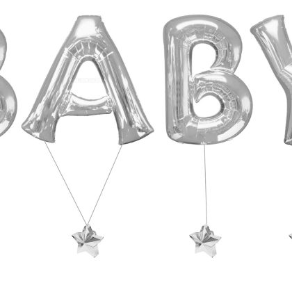 Baby Balloon Letter Bouquet