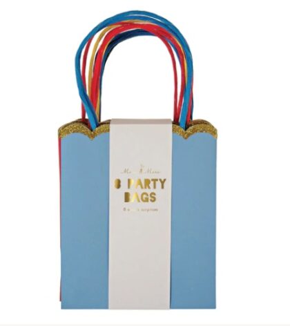 Multicolor Glitter Party Bags