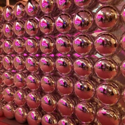 Balloon wall at Aeropostale