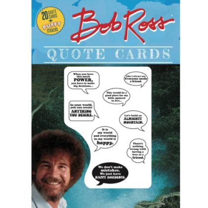 Bob Ross Quote Cards
