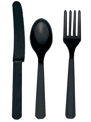 Black Cutlery