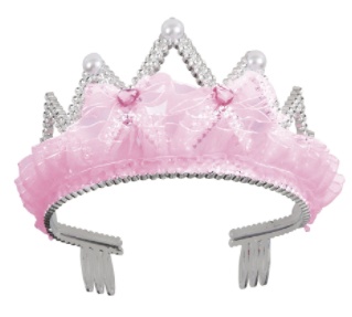 Pink Bows Tiara