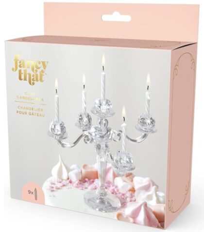 Candelabra Cake Topper