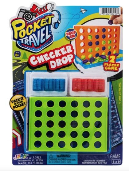Travel Checker Drop Game