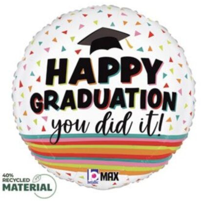 Colorful Happy Graduation