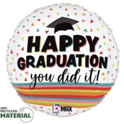 Colorful Happy Graduation