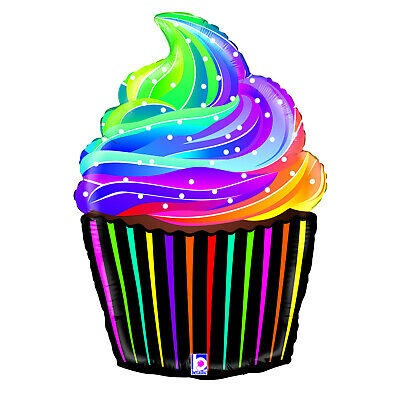 Rainbow Cupcake